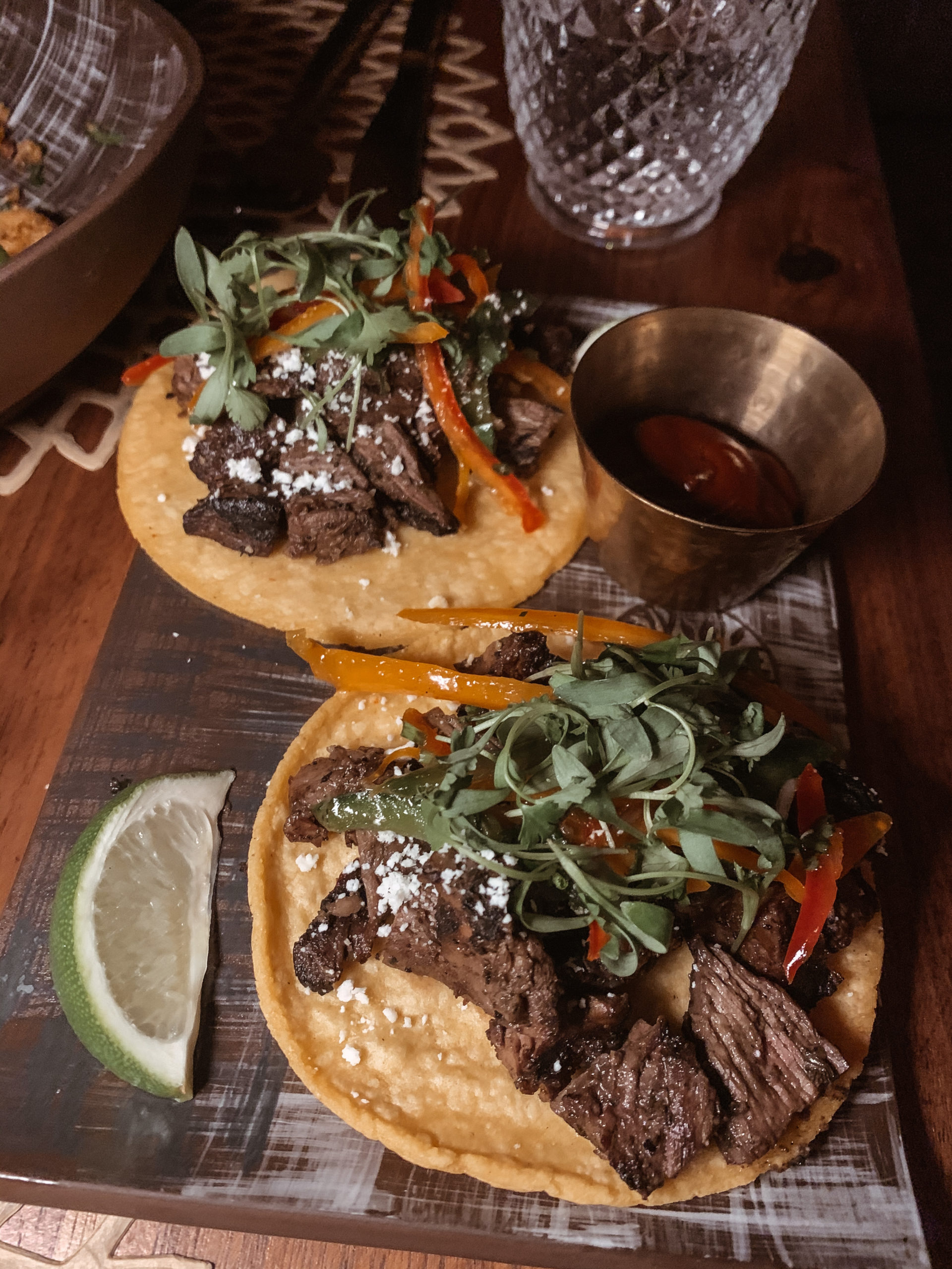 Toca Madera in Scottsdale - Carne Asada Tacis