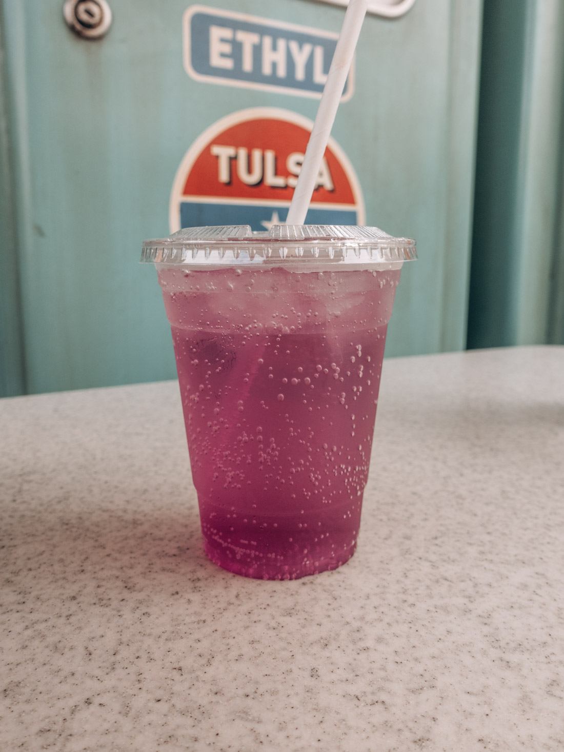 pear of dice soda - california adventure food