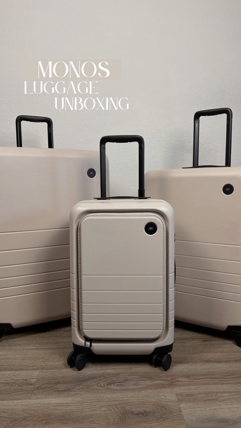 The Best Luggage Monos Luggage Unboxing and Review (video)
