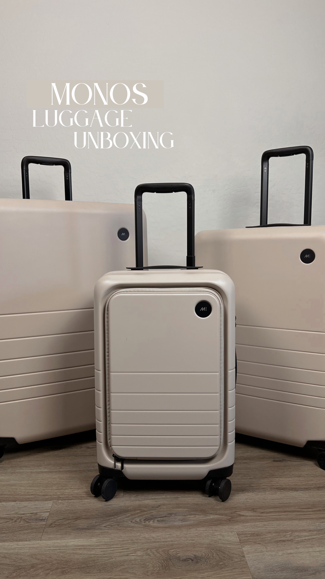 Luggage Size Comparison  Monos Travel Luggage & Accessories