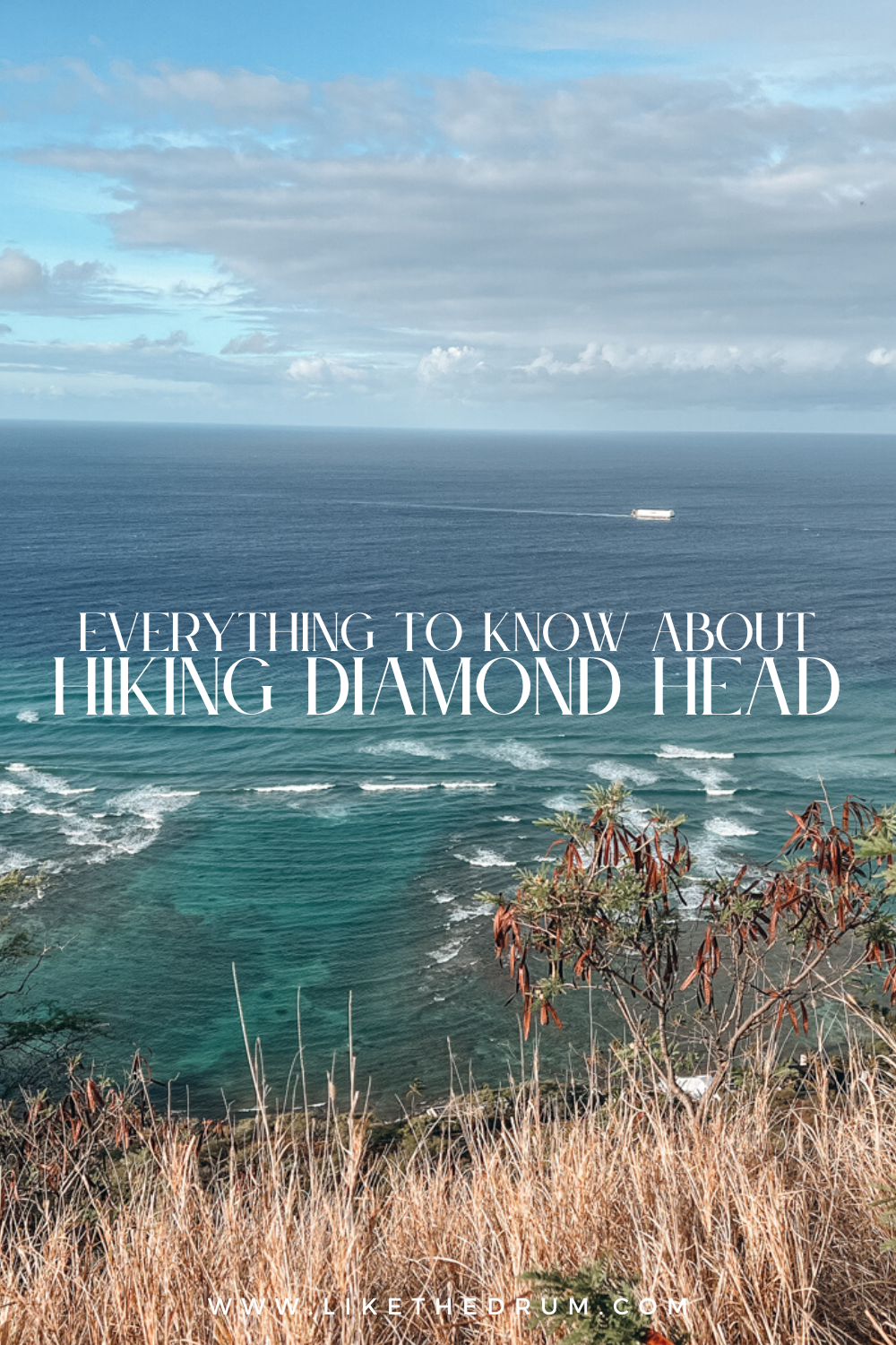 hiking diamond head pin