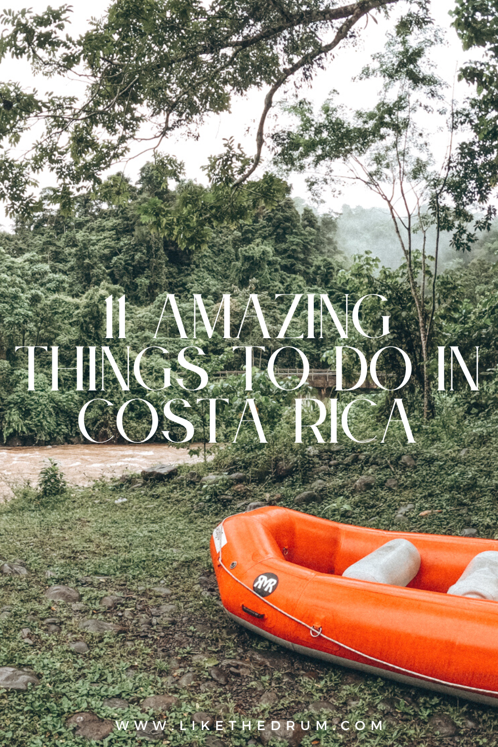 11 amazing things to do in costa rica - pinterest pin