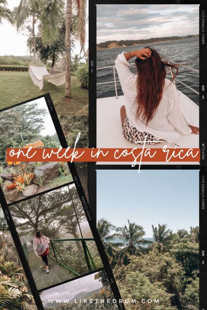 The Ultimate One Week in Costa Rica Itinerary LIKE THE DRUM