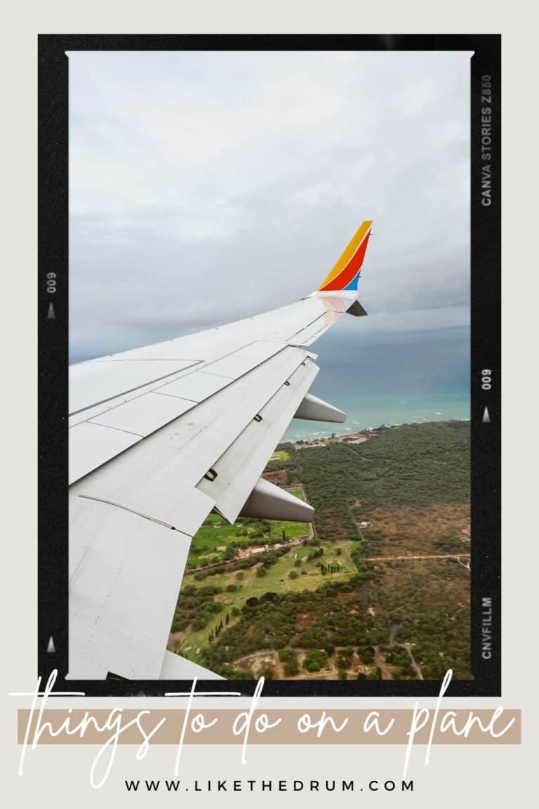 17 Things to Do on a Plane for a Better Flight LIKE THE DRUM