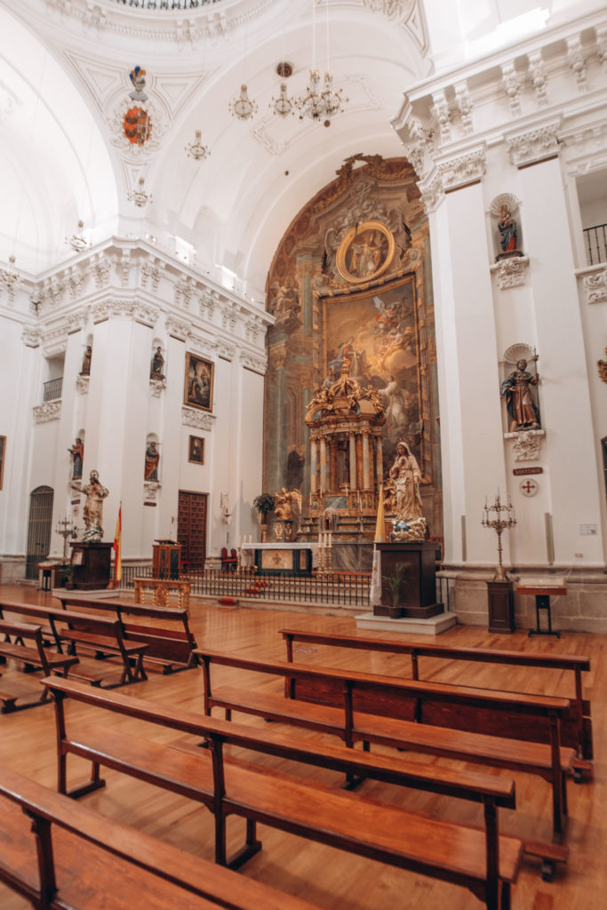 Iglesia de San Ildefonso in Toledo, Spain