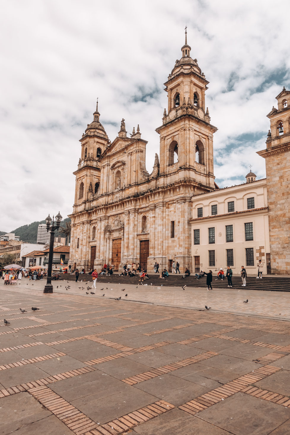 plaza in bogota, colombia