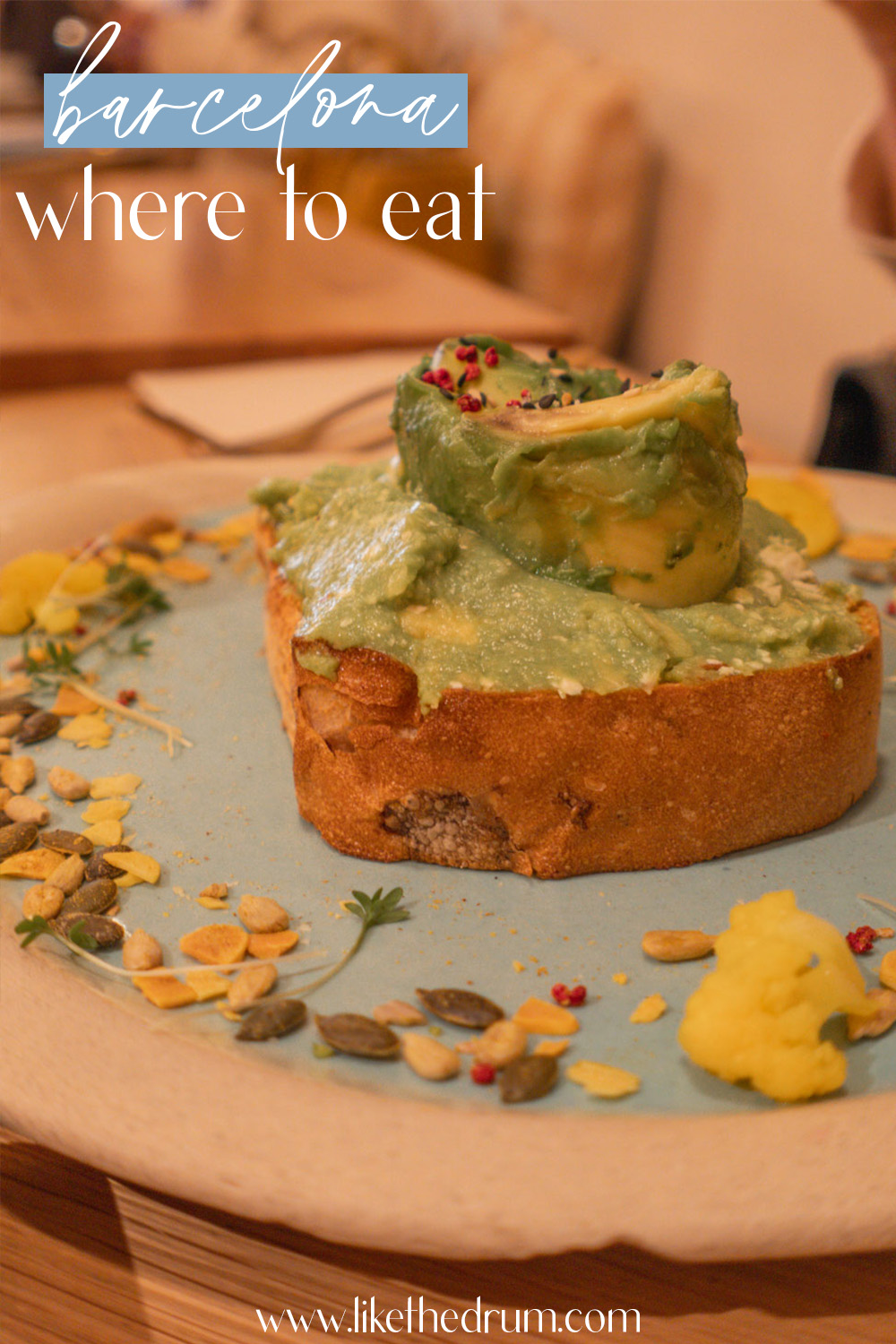 Where to eat in Barcelona Pin