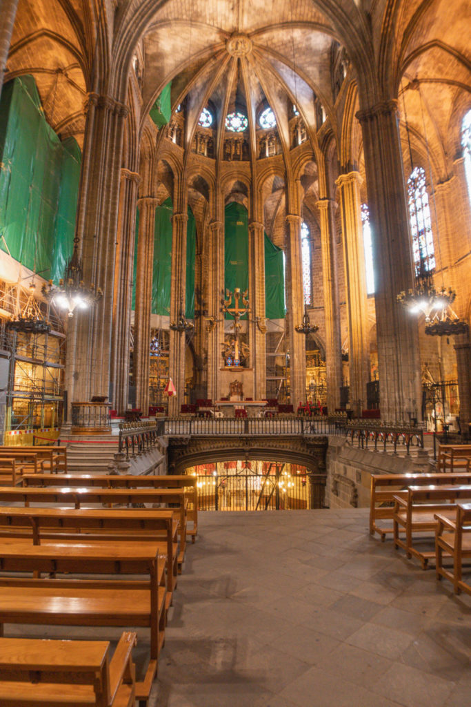 Barcelona Cathedral interior