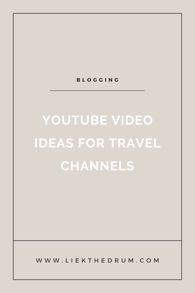 travel spots youtube