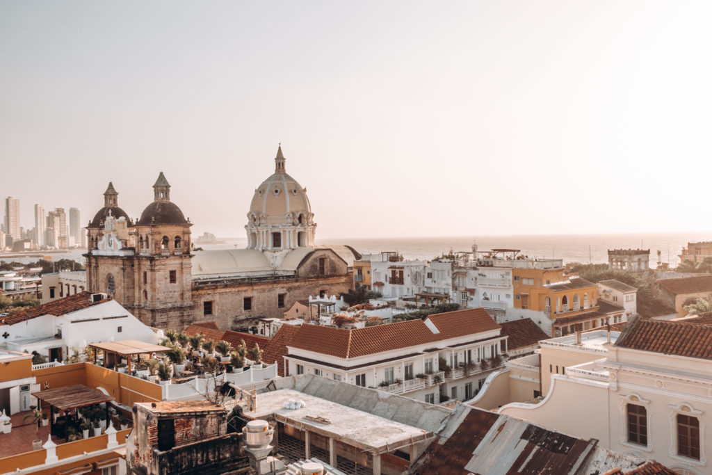 view from Movich in Cartagena