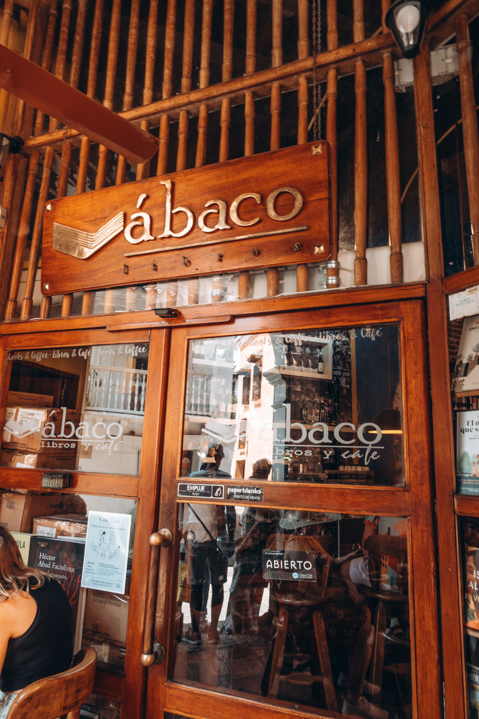Ábaco Libros y Café in Cartagena