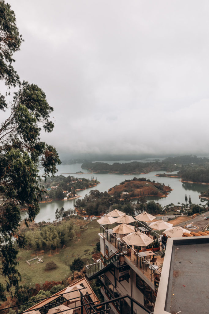 view from Piedra del Peñol,