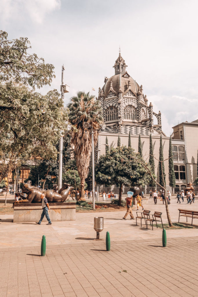 plaza botero - medellin, colombia