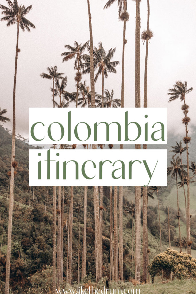 the ultimate colombia itinerary - pin