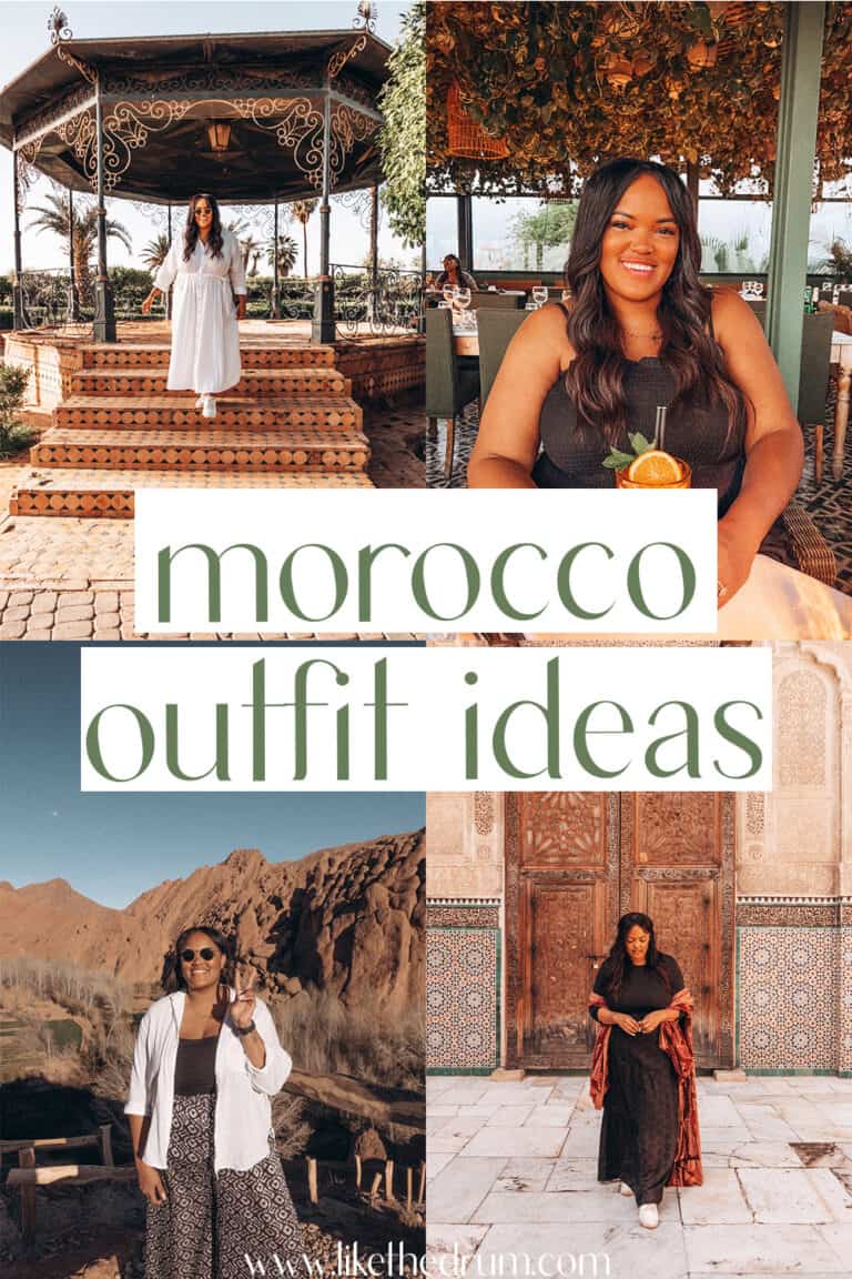 10+ Morocco Outfit Ideas What to Wear in Marrakech & Beyond LIKE THE DRUM